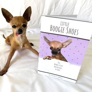 Book: Little Boogie Shoes the Wobbly Puppy Who Needed a Home